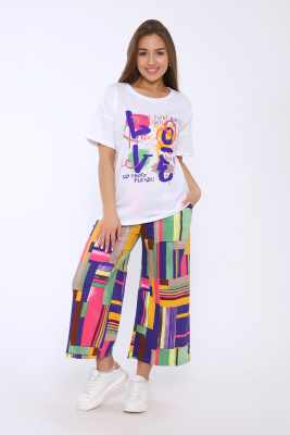 костюм 70104 белый